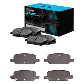 R1 Concepts® - Ceramic Front and Rear Brake Pad Set