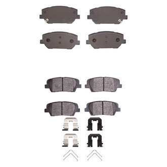 R1 Concepts® - Ceramic Front and Rear Brake Pad Set