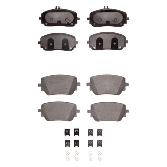 R1 Concepts® - Ceramic Front and Rear Brake Pad Set