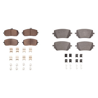 R1 Concepts® - Ceramic Front and Rear Brake Pad Set