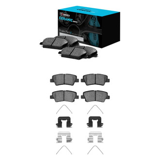 R1 Concepts® - Ceramic Front and Rear Brake Pad Set