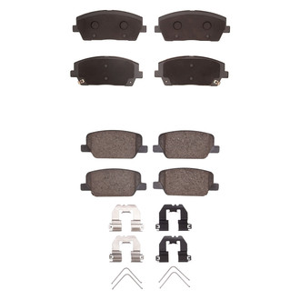 R1 Concepts® - Ceramic Front and Rear Brake Pad Set