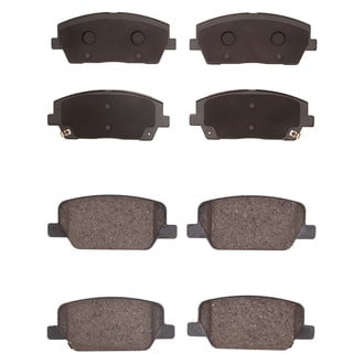 R1 Concepts® - Ceramic Front and Rear Brake Pad Set