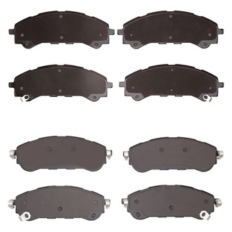 R1 Concepts® - Ceramic Front and Rear Brake Pad Set
