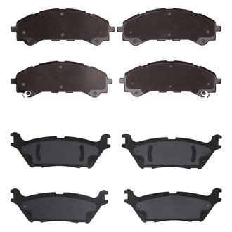 R1 Concepts® - Ceramic Front and Rear Brake Pad Set