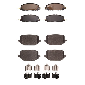 R1 Concepts® - Ceramic Front and Rear Brake Pad Set