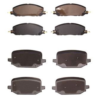 R1 Concepts® - Ceramic Front and Rear Brake Pad Set