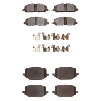 R1 Concepts® - Ceramic Front and Rear Brake Pad Set