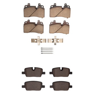 R1 Concepts® - Ceramic Front and Rear Brake Pad Set