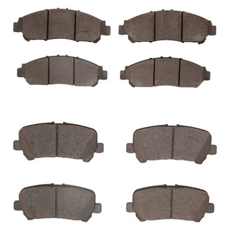 R1 Concepts® - Ceramic Front and Rear Brake Pad Set