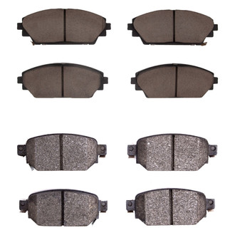 R1 Concepts® - Ceramic Front and Rear Brake Pad Set
