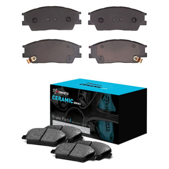 R1 Concepts® - Ceramic Front and Rear Brake Pad Set