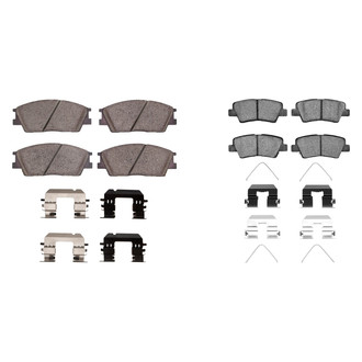 R1 Concepts® - Ceramic Front and Rear Brake Pad Set