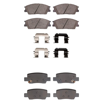 R1 Concepts® - Ceramic Front and Rear Brake Pad Set