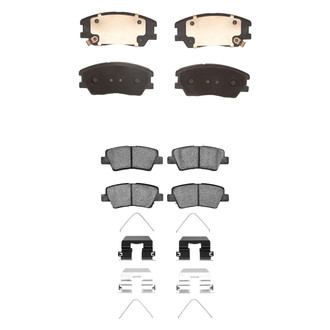 R1 Concepts® - Ceramic Front and Rear Brake Pad Set