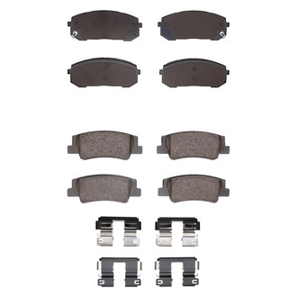 R1 Concepts® - Ceramic Front and Rear Brake Pad Set