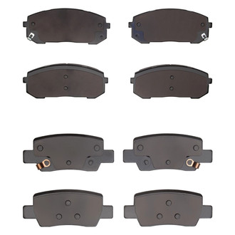 R1 Concepts® - Ceramic Front and Rear Brake Pad Set