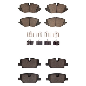 R1 Concepts® - Ceramic Front and Rear Brake Pad Set