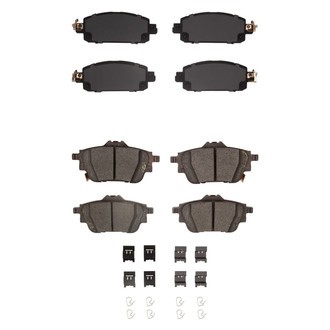 R1 Concepts® - Ceramic Front and Rear Brake Pad Set
