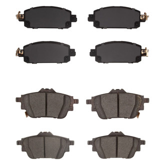 R1 Concepts® - Ceramic Front and Rear Brake Pad Set