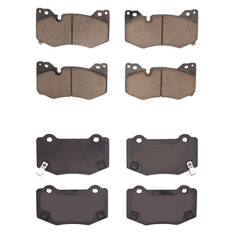 R1 Concepts® - Ceramic Front and Rear Brake Pad Set