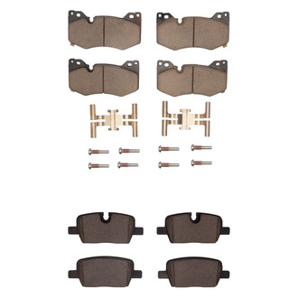 R1 Concepts® - Ceramic Front and Rear Brake Pad Set