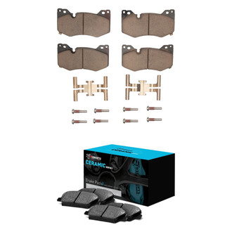 R1 Concepts® - Ceramic Front and Rear Brake Pad Set