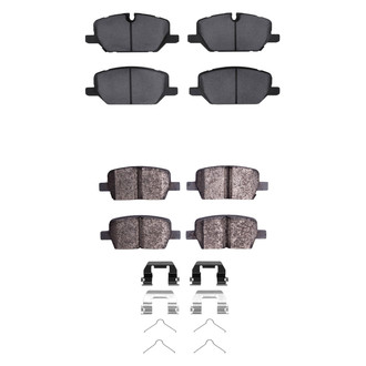 R1 Concepts® - Ceramic Front and Rear Brake Pad Set