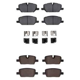R1 Concepts® - Ceramic Front and Rear Brake Pad Set