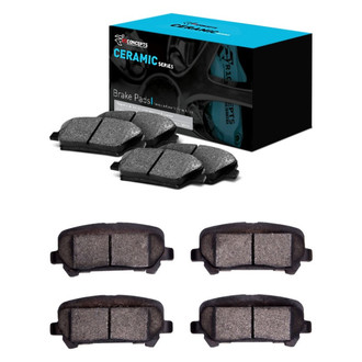 R1 Concepts® - Ceramic Front and Rear Brake Pad Set