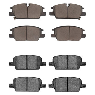 R1 Concepts® - Ceramic Front and Rear Brake Pad Set