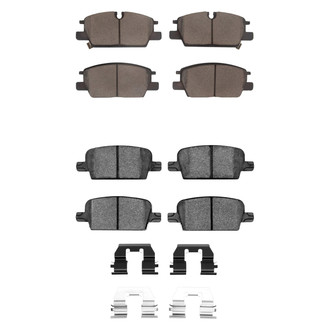 R1 Concepts® - Ceramic Front and Rear Brake Pad Set