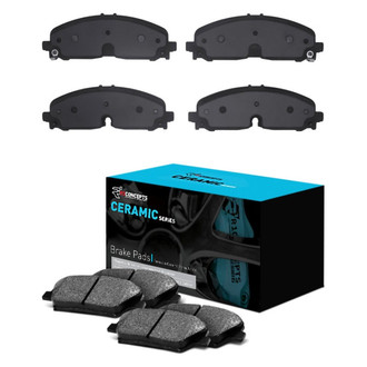 R1 Concepts® - Ceramic Front and Rear Brake Pad Set