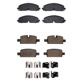 R1 Concepts® - Ceramic Front and Rear Brake Pad Set