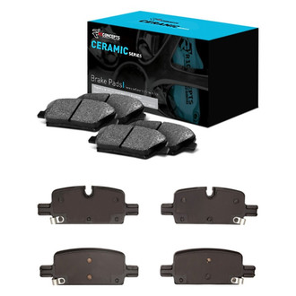 R1 Concepts® - Ceramic Front and Rear Brake Pad Set