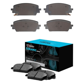 R1 Concepts® - Ceramic Front and Rear Brake Pad Set