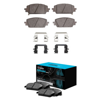 R1 Concepts® - Ceramic Front and Rear Brake Pad Set