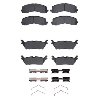 R1 Concepts® - Ceramic Front and Rear Brake Pad Set