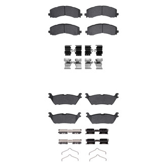 R1 Concepts® - Ceramic Front and Rear Brake Pad Set