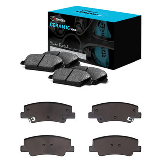 R1 Concepts® - Ceramic Front and Rear Brake Pad Set