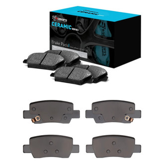 R1 Concepts® - Ceramic Front and Rear Brake Pad Set