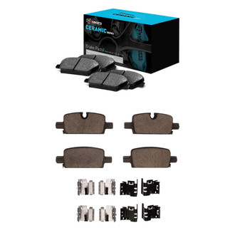 R1 Concepts® - Ceramic Front and Rear Brake Pad Set