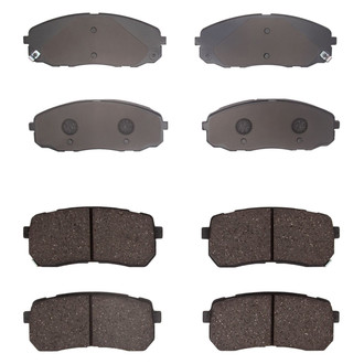 R1 Concepts® - Ceramic Front and Rear Brake Pad Set