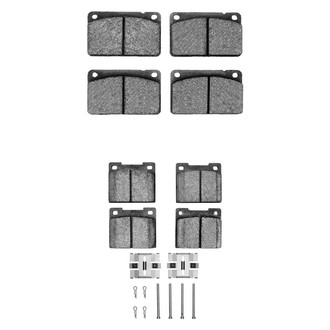 R1 Concepts® - Semi-Metallic Semi-Metallic Front and Rear Brake Pad Set