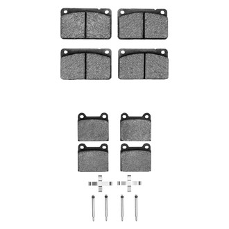 R1 Concepts® - Semi-Metallic Semi-Metallic Front and Rear Brake Pad Set
