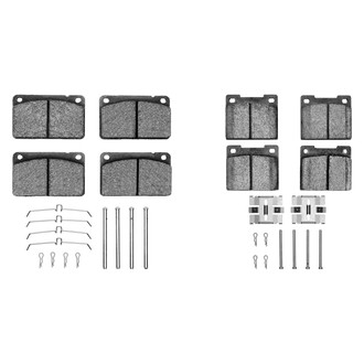 R1 Concepts® - Semi-Metallic Semi-Metallic Front and Rear Brake Pad Set