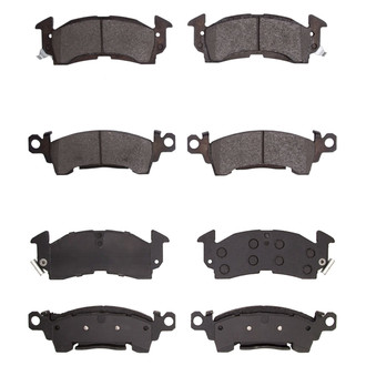 R1 Concepts® - Semi-Metallic Semi-Metallic Front and Rear Brake Pad Set