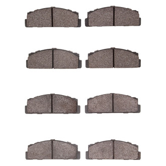 R1 Concepts® - Semi-Metallic Semi-Metallic Front and Rear Brake Pad Set