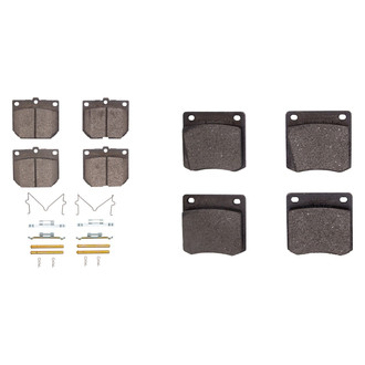 R1 Concepts® - Semi-Metallic Semi-Metallic Front and Rear Brake Pad Set