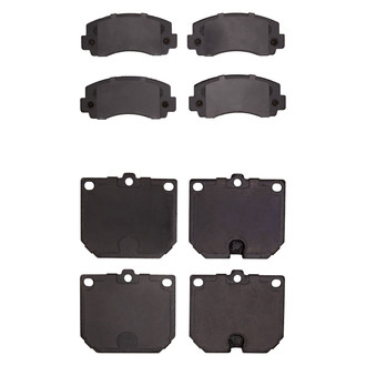 R1 Concepts® - Semi-Metallic Semi-Metallic Front and Rear Brake Pad Set